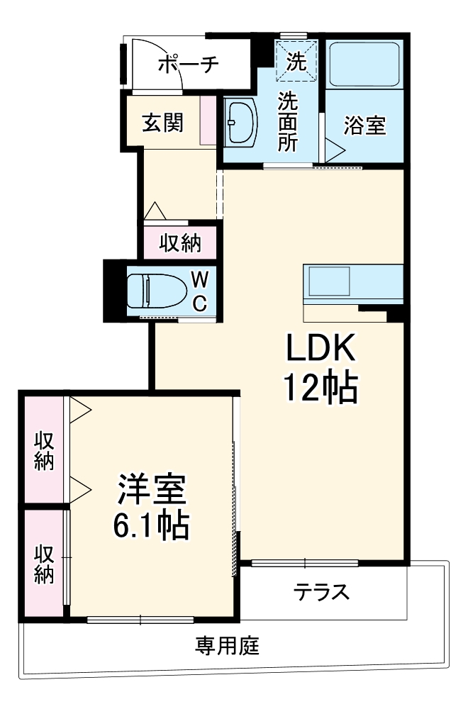 ユニヴァリィ・レオの間取り