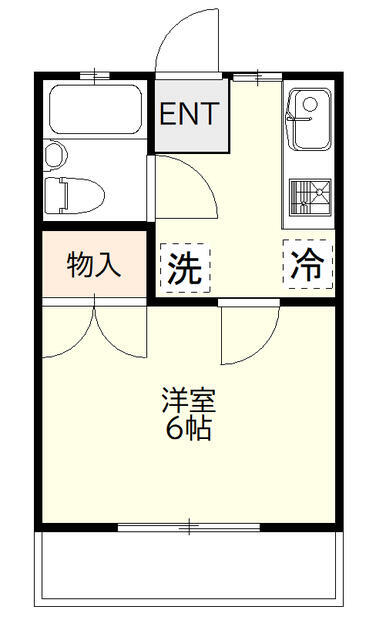 エクセランAの間取り