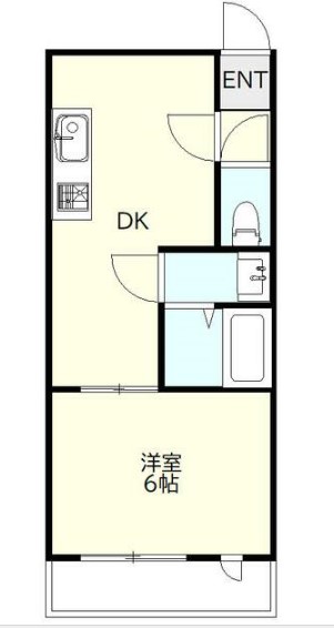 スカイハイツの間取り