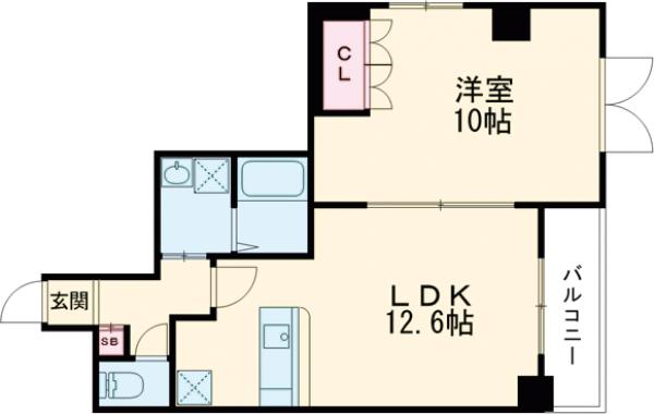 F’s アベニューの間取り