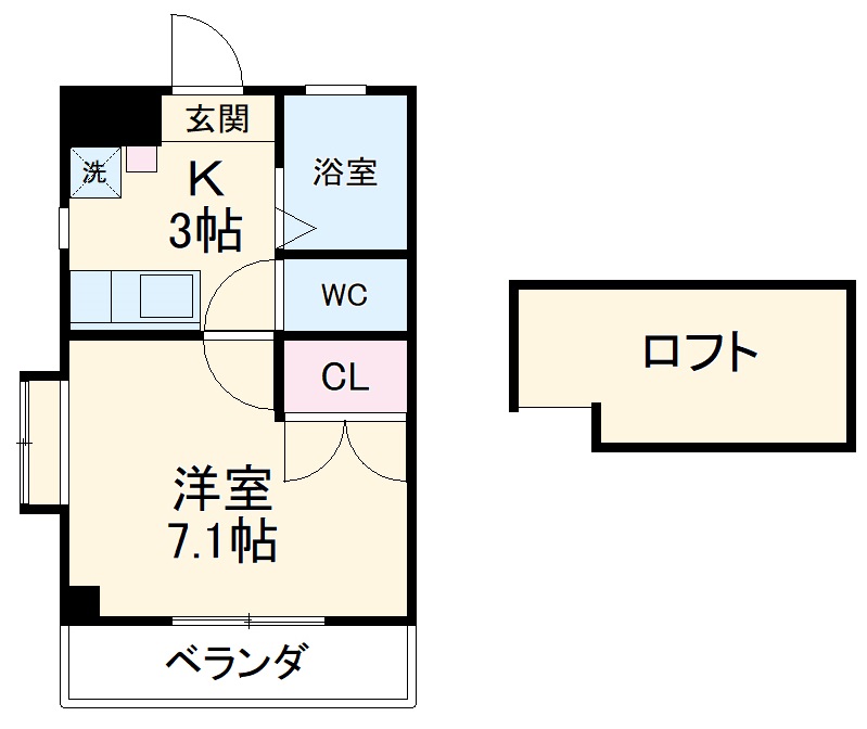 アーバンハイツ八事の間取り
