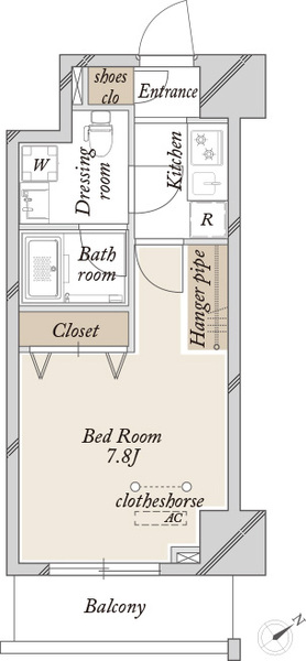 SPコート尾久サウスの間取り