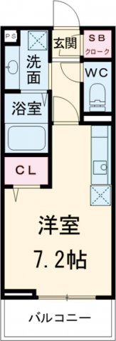 グレース八幡の間取り
