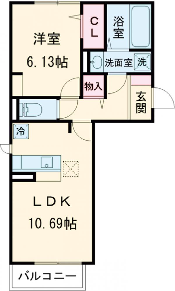 リリーフ小相木の間取り