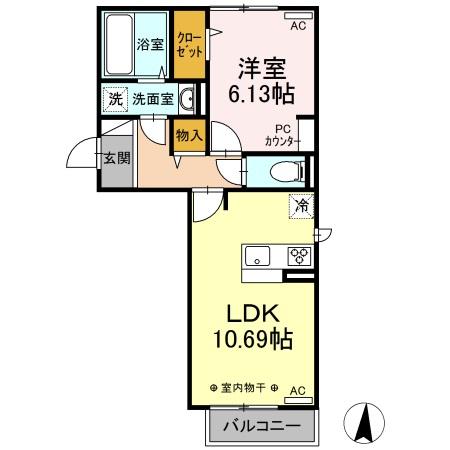 リリーフ小相木の間取り