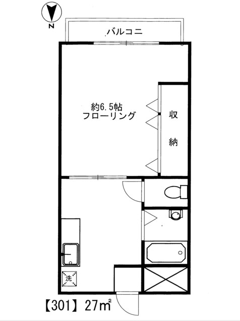 柳河ビルの間取り