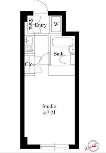 スクエア新井薬師前の間取り