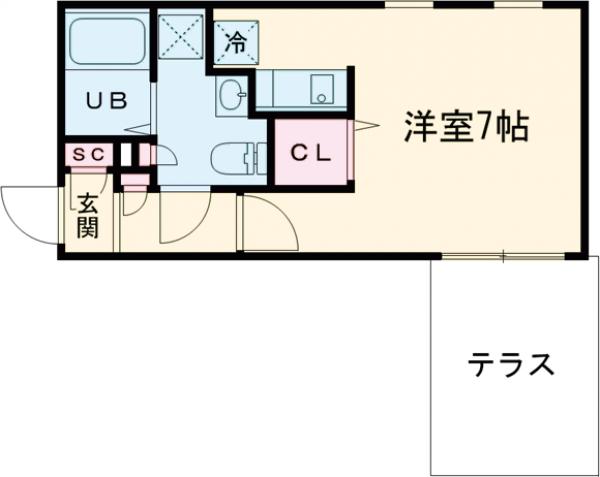 GRAN PASEO明大前Ⅱの間取り