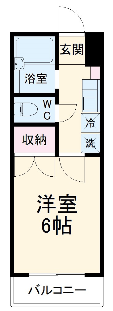 ルミナスナガセの間取り