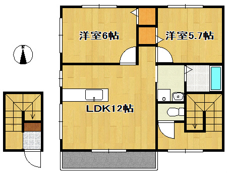 グランルーフメゾンの間取り