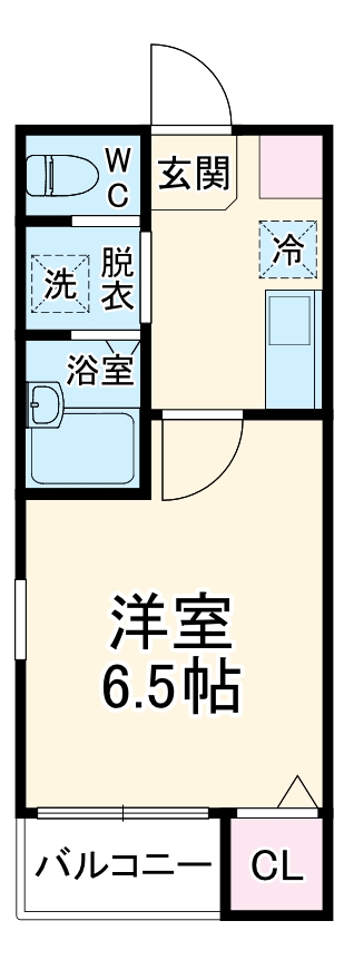クレフラスト緑ヶ丘の間取り