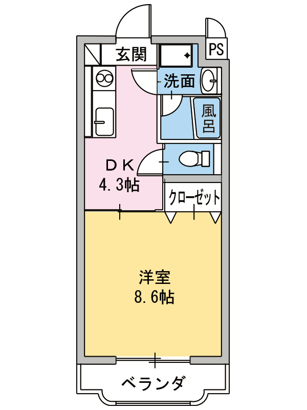 コーラルスターの間取り