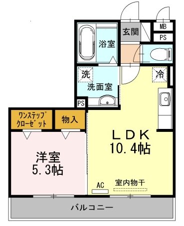 オリーブ錦の間取り