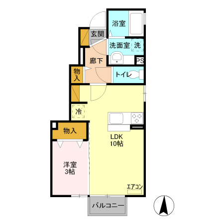 ジェントリー II番館の間取り