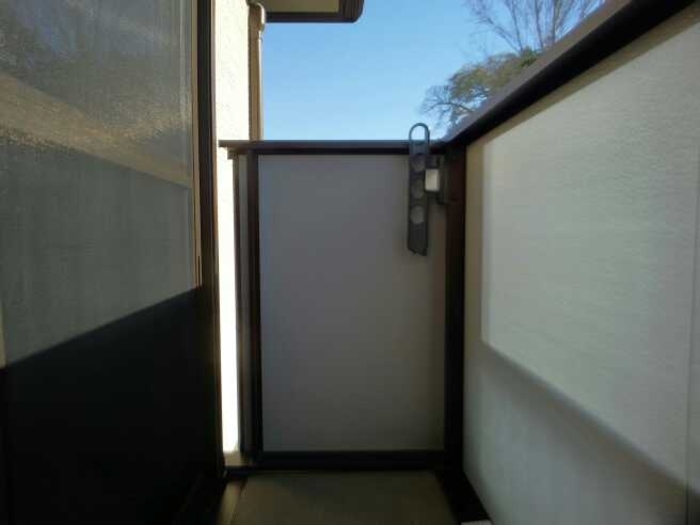 12/28 バルコニー