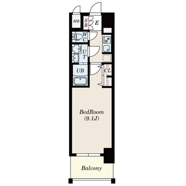 S-RESIDENCE鶴舞Ⅱの間取り