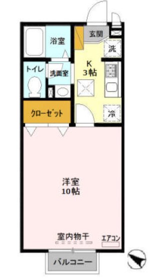 アドラブールの間取り