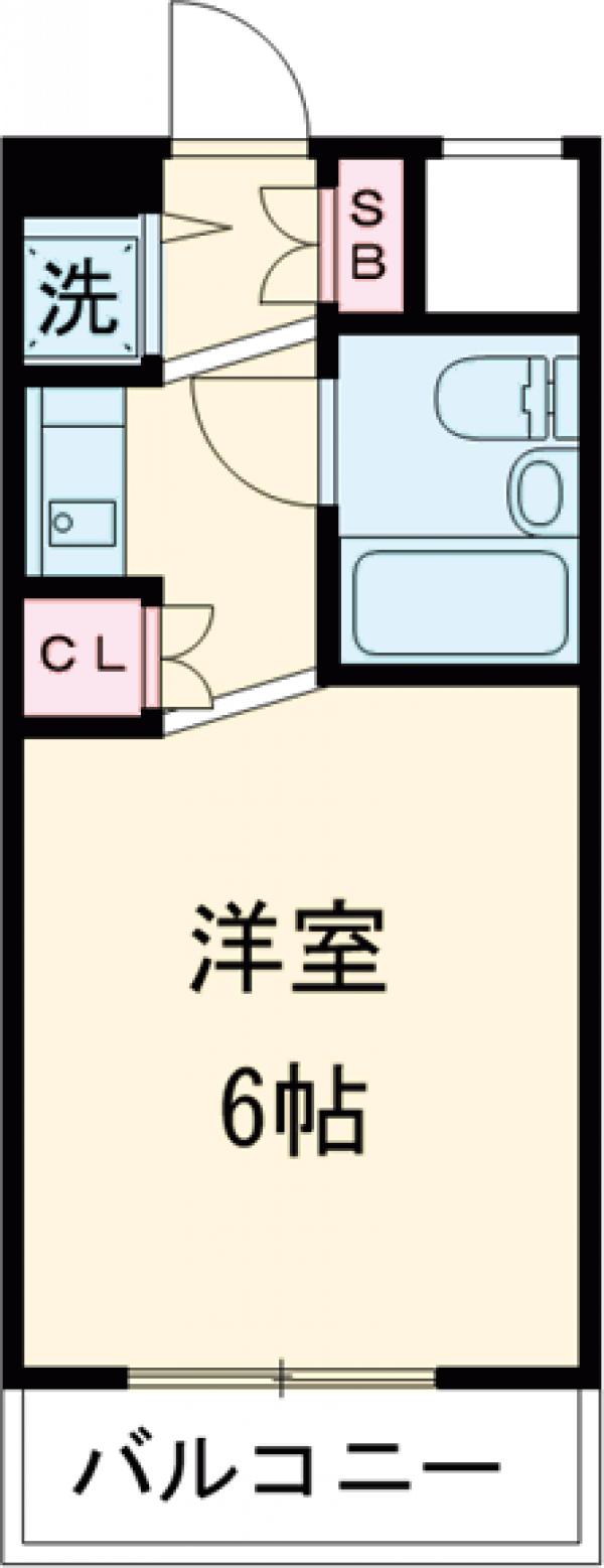 ハイムピア8増築の間取り