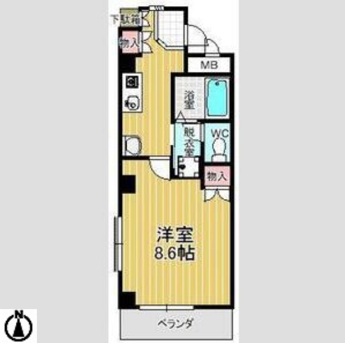 ル パサージュの間取り