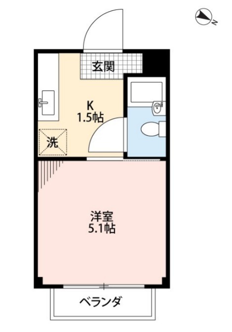 Mハイツの間取り