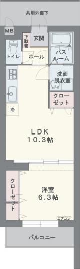 リュアラ モードの間取り