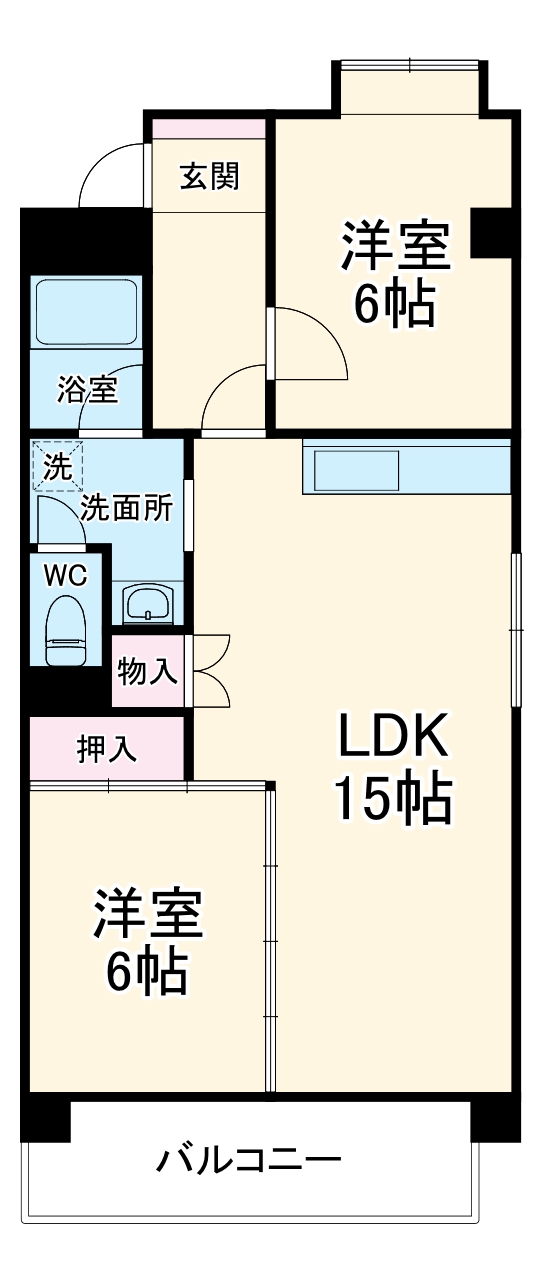 グリーンシティ瑞穂の間取り