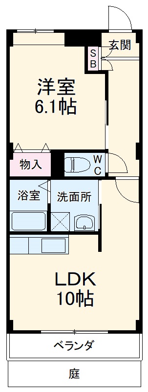 レザン ブライドの間取り