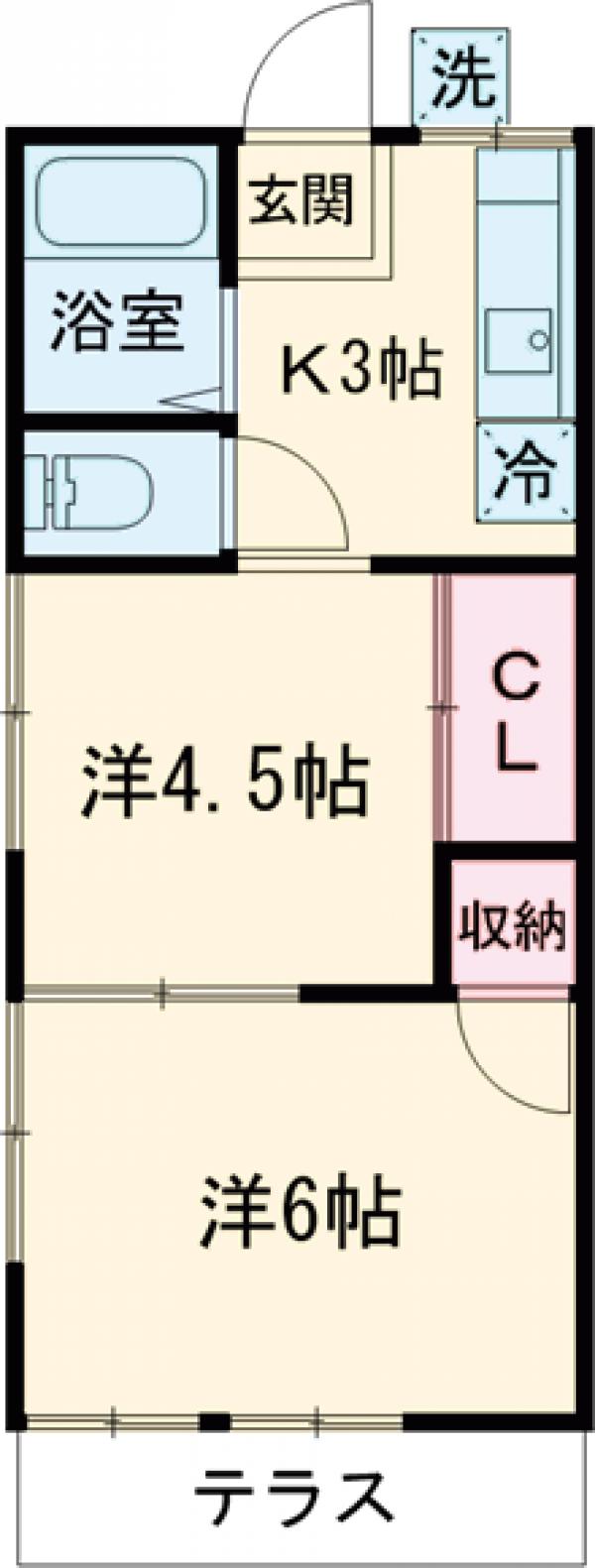 第一藤原コーポの間取り