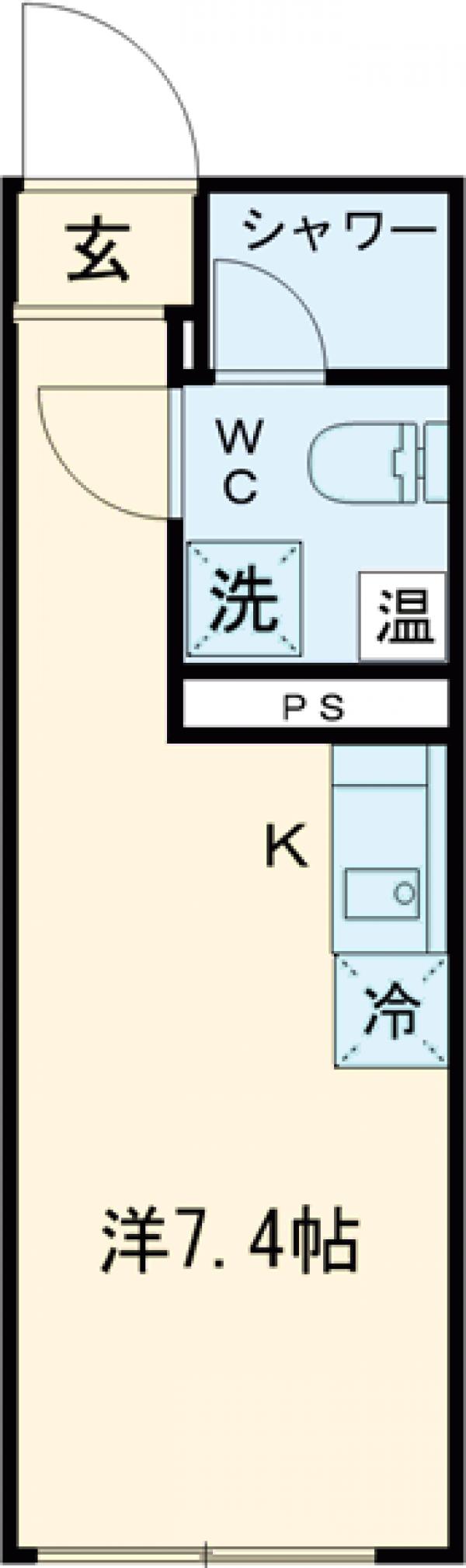 COCOFLAT世田谷の間取り