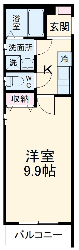 ミリアビタ津田沼の間取り