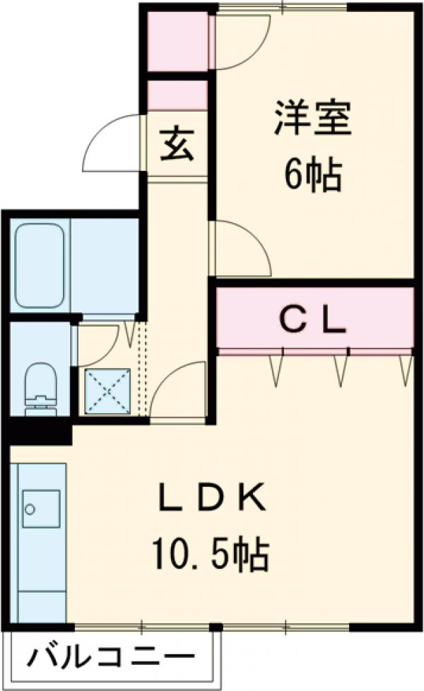 メゾンミヤヤマの間取り