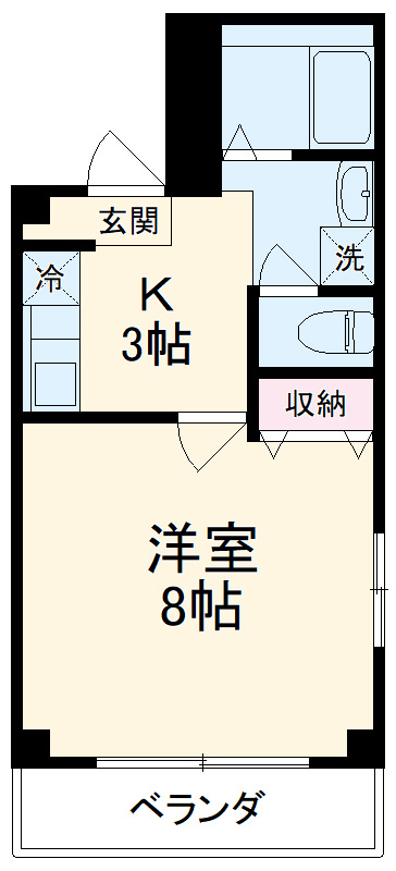 オリーブハウスの間取り