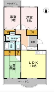 葵マンションの間取り