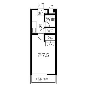 ウイング大根の間取り