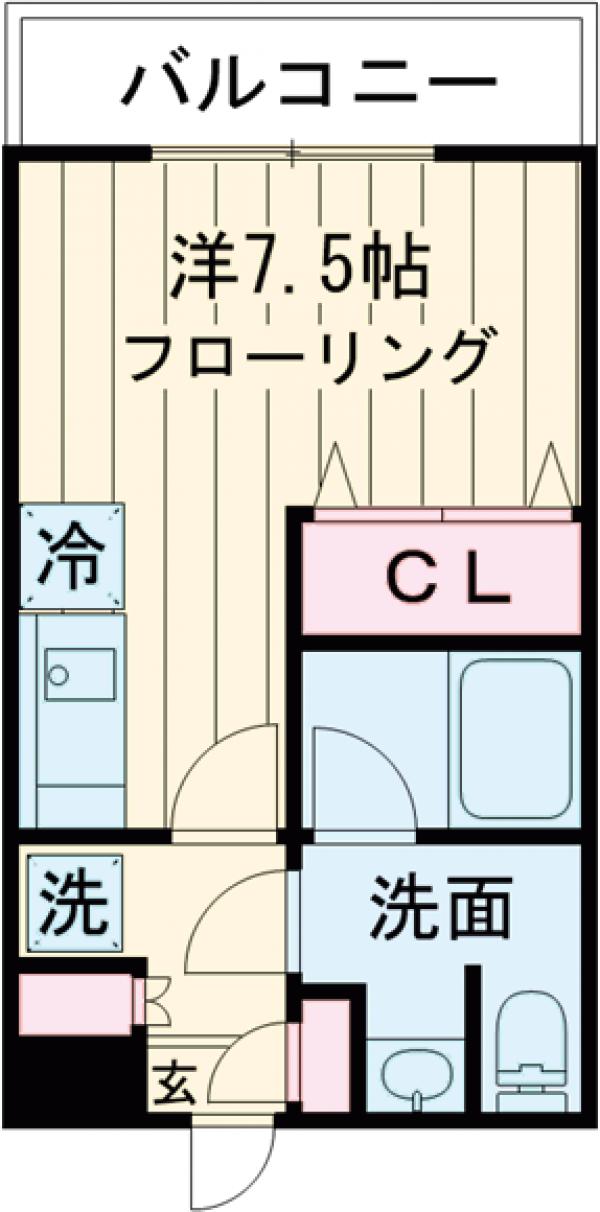 ARCS KOMAZAWAの間取り
