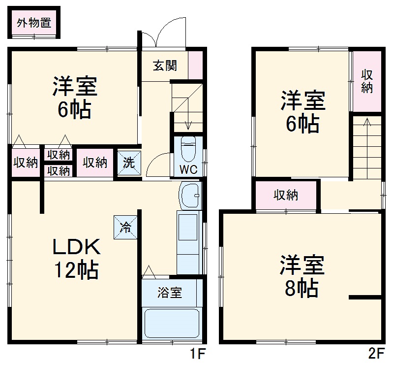 アルファ横浜の間取り