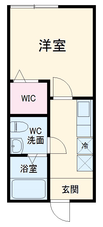 アンダンテ鶴ヶ峰の間取り