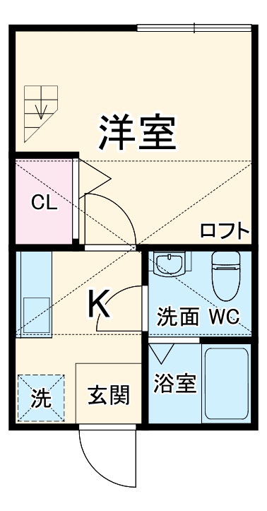 アンダンテ鶴ヶ峰の間取り