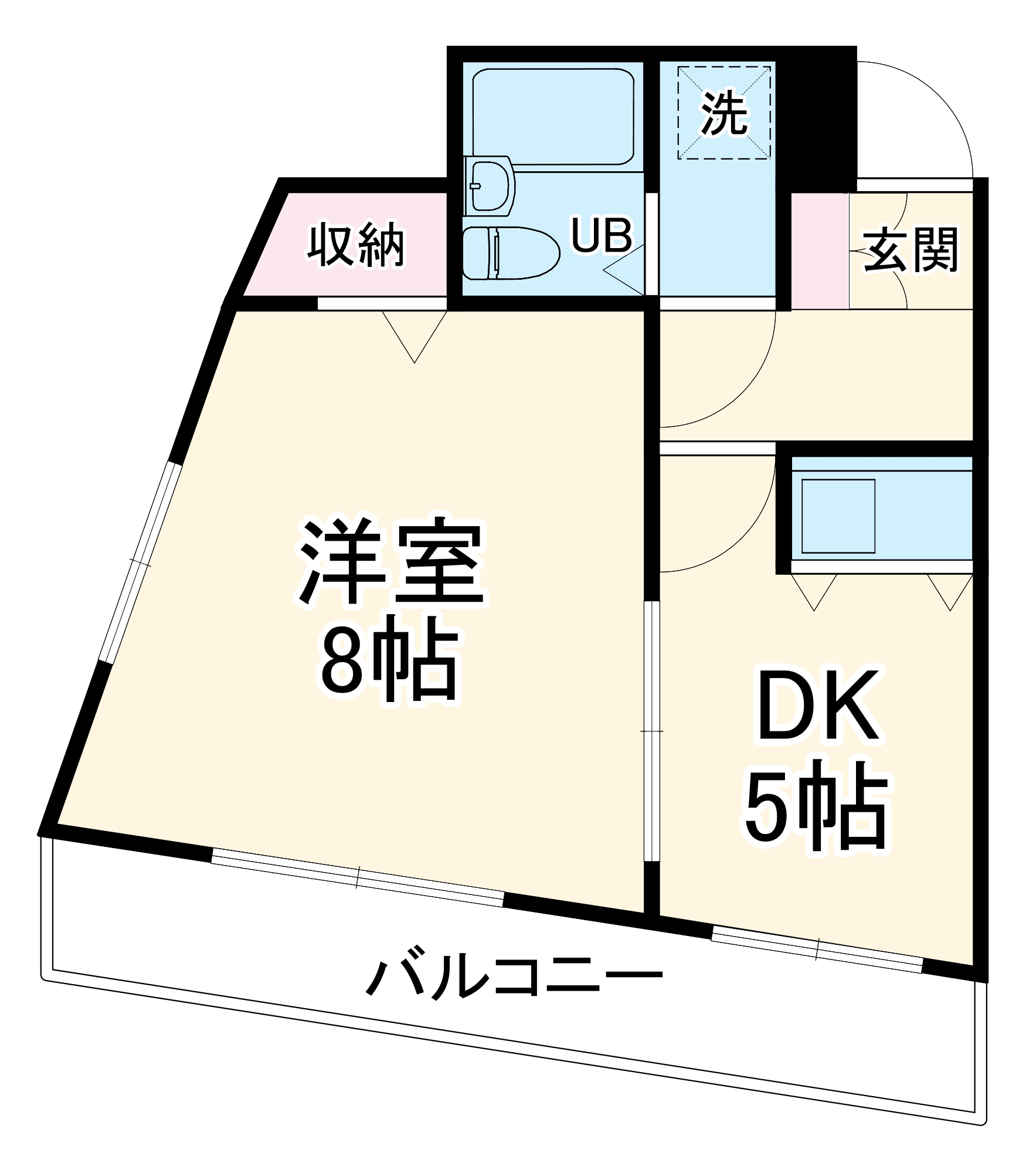 ロイヤルヒルズ丘上の間取り