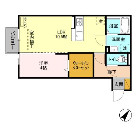 ブリランテの間取り