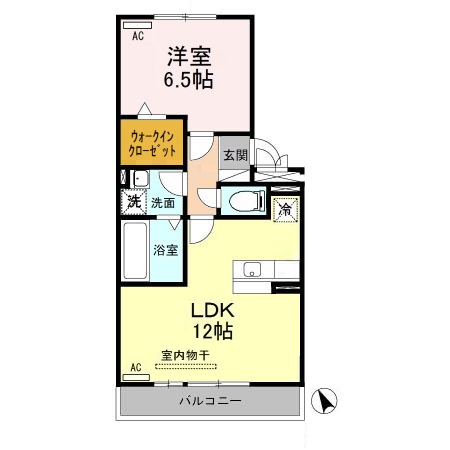 ダイワセンチュリー Eの間取り