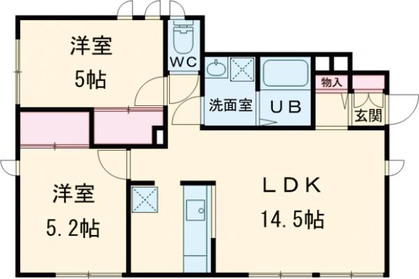 ペルルメゾンの間取り