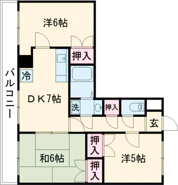 グランドメゾン・サカエの間取り