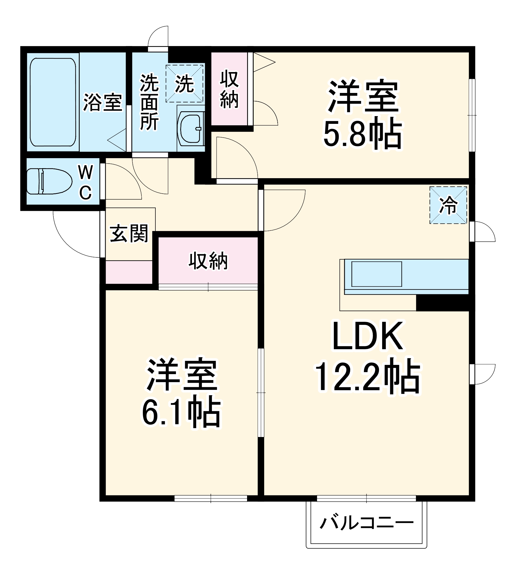lafraiseの間取り