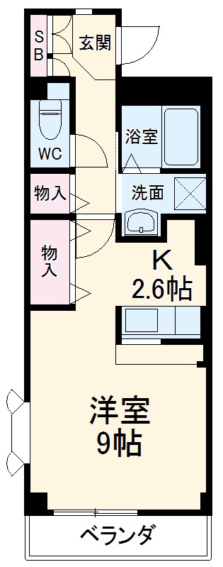 ラルジェの間取り
