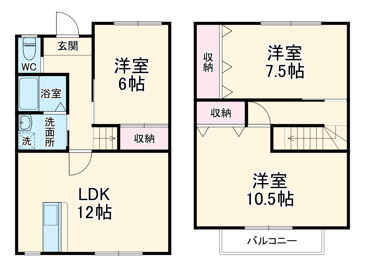 めぞねっとの間取り