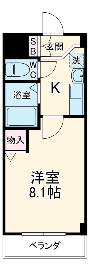 PLAGE HIMUROの間取り