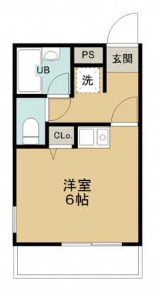 モンシャトー参番館の間取り