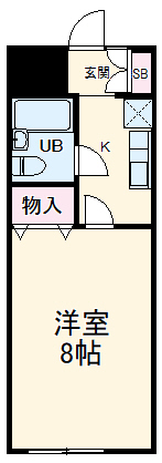 アクセスコートⅥの間取り