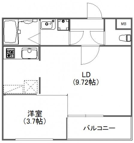 FUJISTA所沢Ⅶの間取り